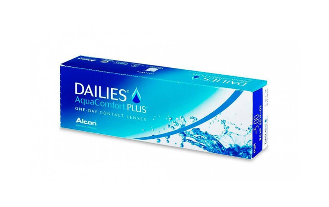 Одноденні контактні лінзи Dailies Aqua Comfort Plus